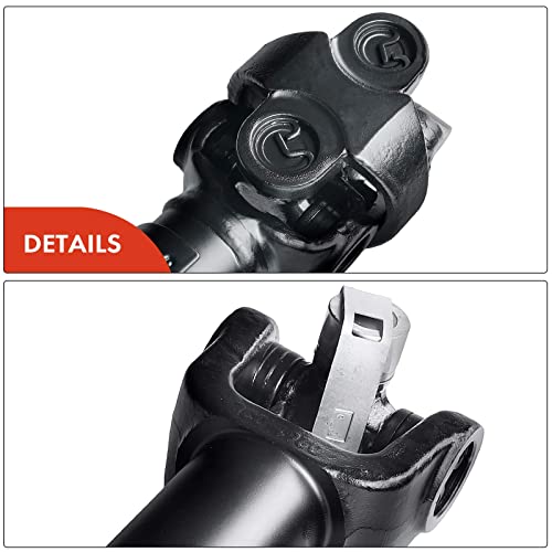 A-Premium Front Complete Drive Shaft Prop Shaft Driveshaft Assembly Compatible With Jeep Cherokee 1994-2001, Comanche 1987-1992, Wagoneer 1987, 4Wd Manual Transmission, Replace# 53005543Ac, 53003236 #TOP5