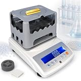 Vhewq Kit Automático De Prueba De Oro, Comprobador Electrónico De Pureza De Quilates De Oro con Pantalla LCD, Lectura Directa De Densidad Y Gravedad Específica, para Control De 300