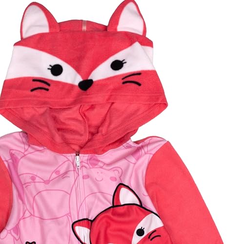 Squishmallows Girls' Hooded Blanket Sleeper, Comfortable Pajamas, Soft & Cute for Kids4