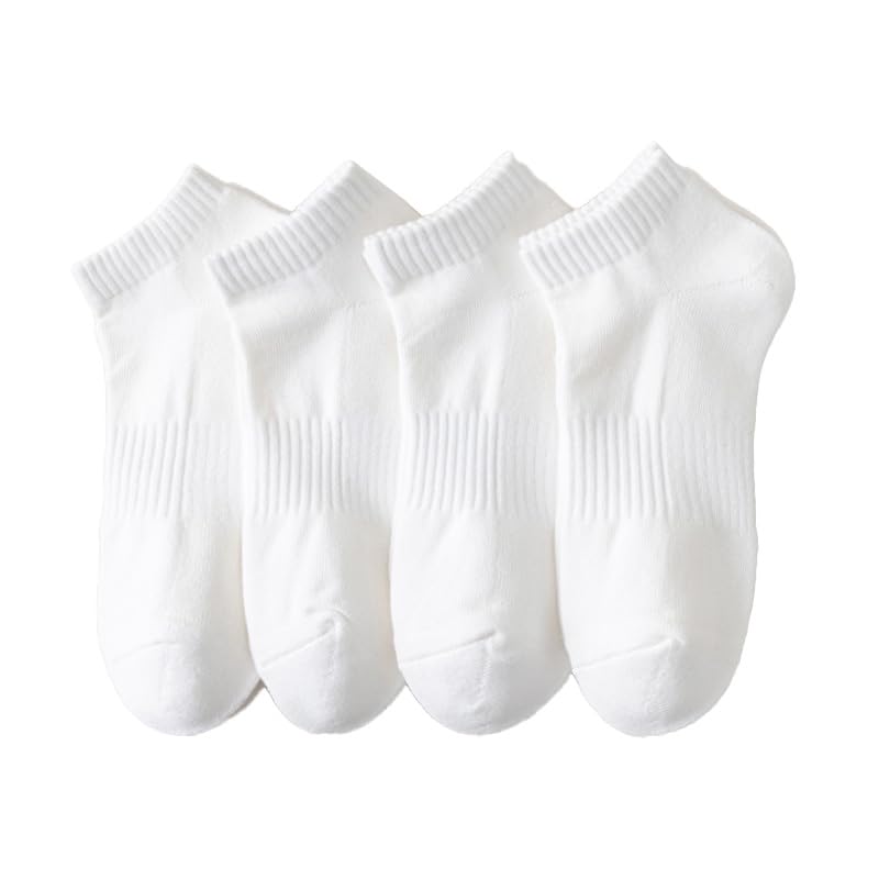10-Pack of Men's Summer Socks, Breathable and Comfortable, Cotton Casual Round Neck Socks in One Size, Suitable for Daily Wear and Outdoor Activities