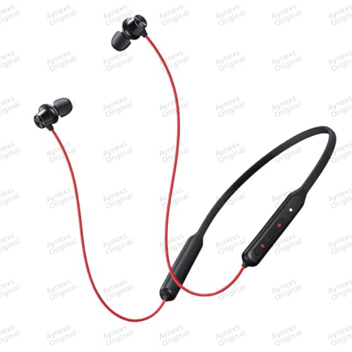 Image of Compatible with OnePlus Z2 Bluetooth Neckband (Red)