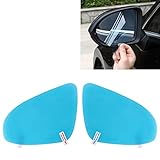 Instalación: Por favor, utilice el paño limpio en el paquete para limpiar el polvo y la suciedad del espejo, y rocía un poco de agua (spray un poco de alcohol, Espejo retrovisor de coche de la película funciona mejor) antes de aplicar la película impermeable espejo retrovisor