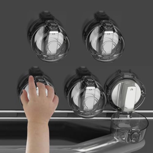 Mlztingr Herdknopf-Schutzabdeckung 5er-Set