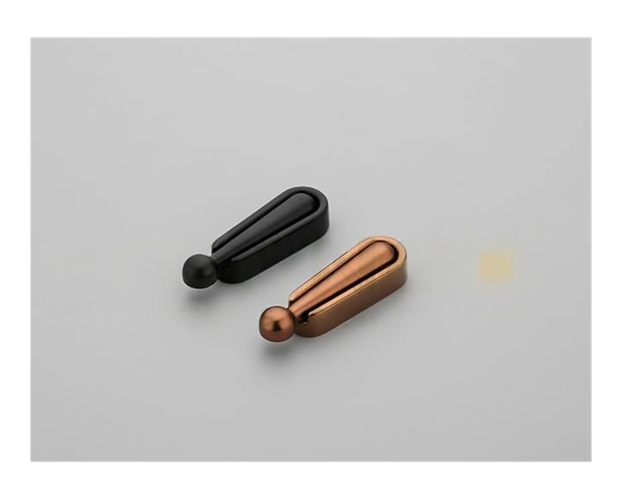 Drawer Kadi Antique Metal Finish Cabinet Handle | Drawer Pull Ring for Dresser, Door, Chest, Bed Storage & Furniture Decor - Pack of 1 (Z.Black)