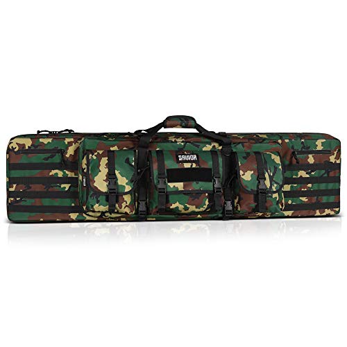 Savior Equipment American Classic Tactical Double Long Rifle Pistol Gun Bag Firearm Transportation