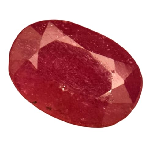 Rubis rouge naturel facetté pour fabriquer votre propre collier de mariage DIY