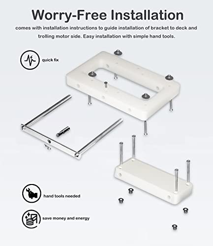 image for Yoursme rta-54 for Minn Kota Quick Release Bracket 1854054 Fit for Rip