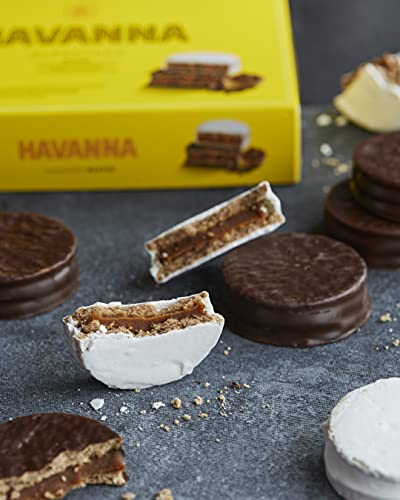 Havanna Alfajores Mixtos x6 Chocolate y Dulce de Leche Argentino - 6