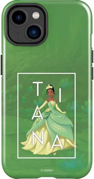 Skinit Impact Phone Case Compatible with iPhone 15 - Officially Licensed Disney Princess Tiana Art Design