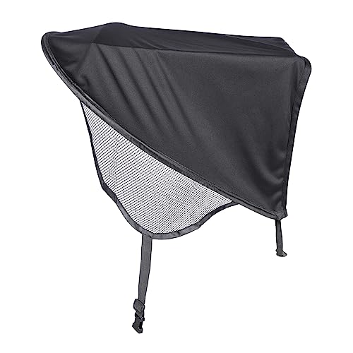 RORPOIR Stroller Sunscreen Shade Baby Stroller Canopy Portable Black Universal Design Easy Install Sun Protection