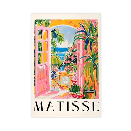Toile Henri Matisse Balcon tropical décoration chambre 61x91