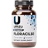 UMZU Floracil50 Probiotic Supplement 30 Day Supply 50 Billion CFU with Lactobacillus Acidophilus Rhamnosus and Plantarum Supports Gut Health Digestion Immunity and Microbiome Balance