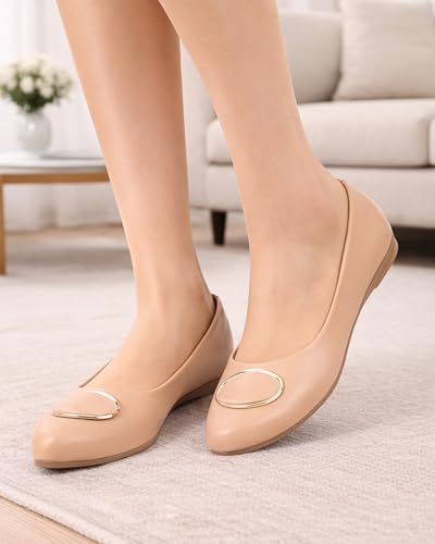 Image of Women Girls Slip On Ballet Flats (WS1009)