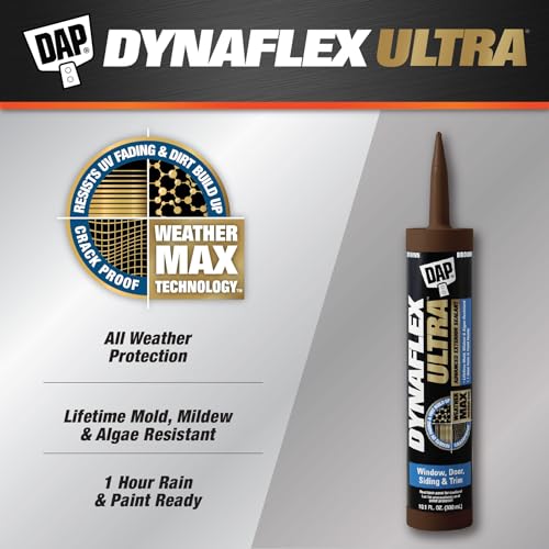 Image of DAP Dynaflex Ultra Advanced Exterior Sealant, Brown, 10.1 Oz (7079818217)