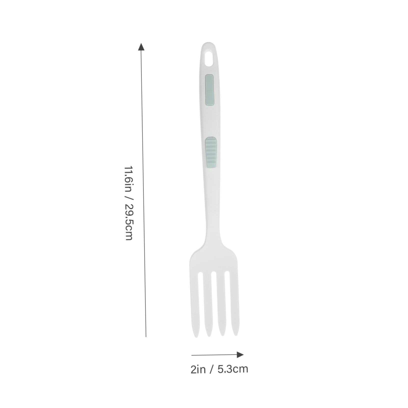 Unomor Silicone Cooking Forks Kitchen Gadgets for Pasta Salad Lightweight Noodle Forks