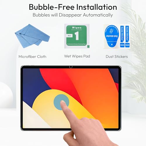 Image of Robustrion Tempered Glass for Moto Pad 60 Pro 12.7 inch 2025 Screen Protector Guard for Motorola Pad 60 Pro 12.7 inch Tablet - 1 Pack