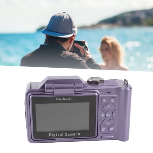 Cámara digital 4K EBTOOLS 64MP con pantalla giratoria 3 pulg miniatura 4