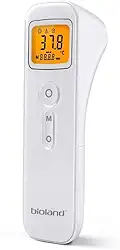 Termômetro Ouvido/Testa com Infravermelho, Bioland, BRANCO