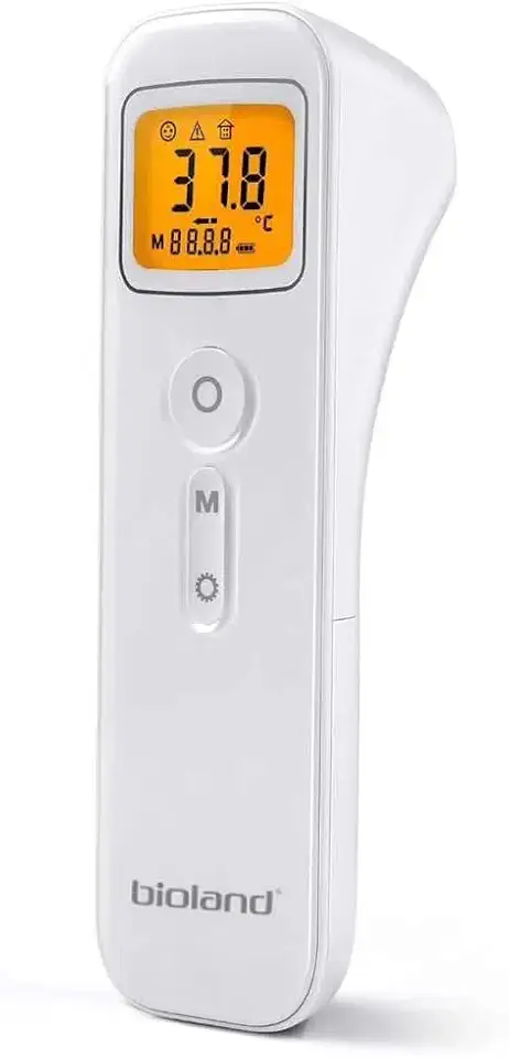 Termômetro Ouvido/Testa com Infravermelho, Bioland, BRANCO