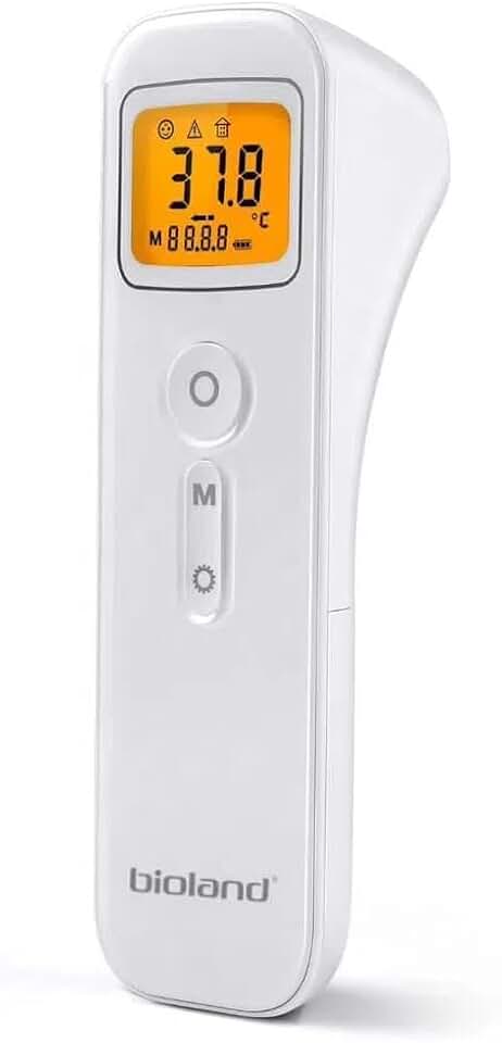 Termômetro Ouvido/Testa com Infravermelho, Bioland, BRANCO