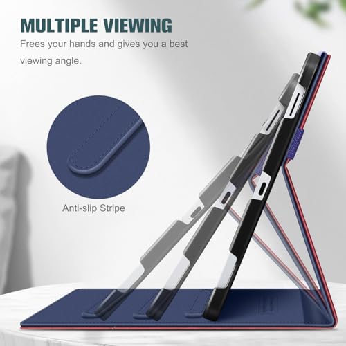 Fintie Hülle für Samsung Galaxy Tab S9 FE 5G 10.9 Zoll/Galaxy Tab S9 11 Zoll 2023, Multi-Angle Viewing Schutzhülle mit Tasche… – Ansicht 3