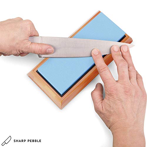 image for Sharp Pebble Extra Large Sharpening Stone Set - Whetstone Knife Sharpe