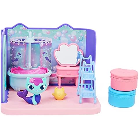 Gabby's Dollhouse 6062033, Primp and Pamper Bathroom, 10.13 x 3.38 x 9 inches Cover