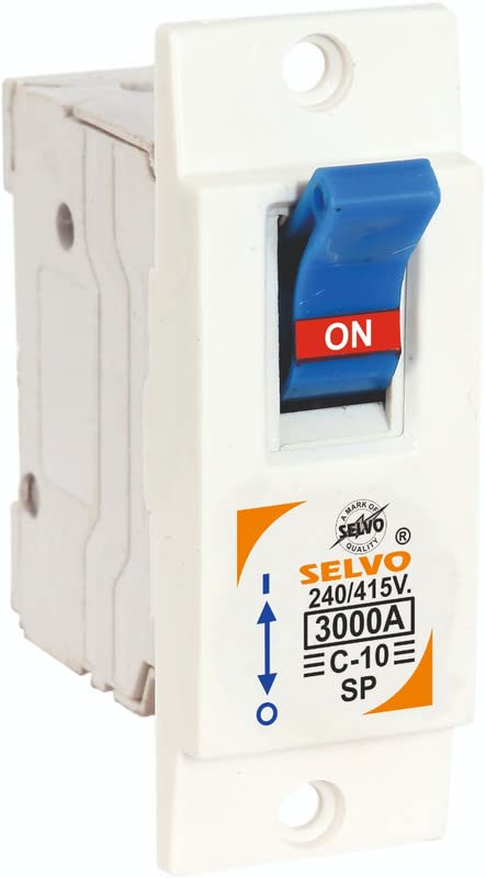 SELVO C-10A Single Pole Flush Mounted (Screw Mounted) Mini MCB (Pack of 3)-picture-21