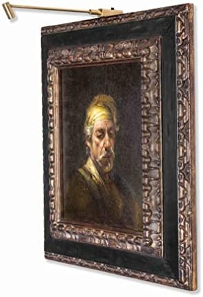 Situ Lighting: Cordless and Rechargeable LED Art and Picture Light - Micro Series USA Made (Brass, Standard 11" Length (Artwork up to 24" W x 30" T))