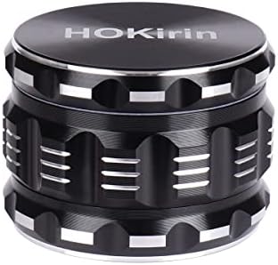 HOKirin 2.5" Black Grinder Large Grinder for Spice