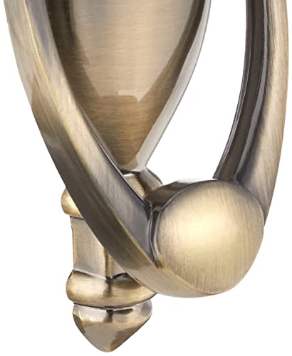 Defender Security S 4235 Door Knocker And Viewer, Diecast Construction, Antique Brass Finish, 160 Degree View , Brown #TOP2