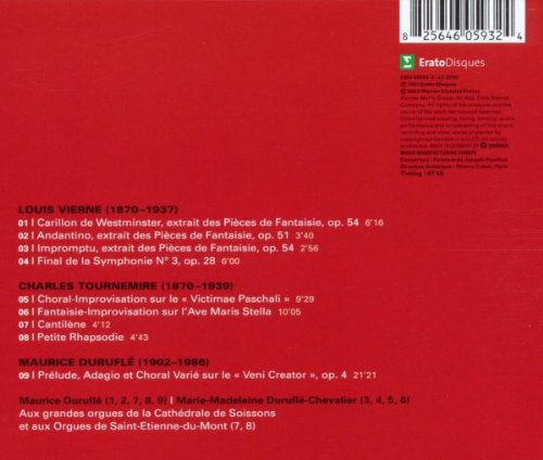Oeuvres pour orgue