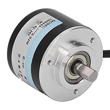 Incremental 2 Phase Rotary Encoder PNP Output DC5-24V Lightweight 50mm Outer Diameter for Robot 500P/R