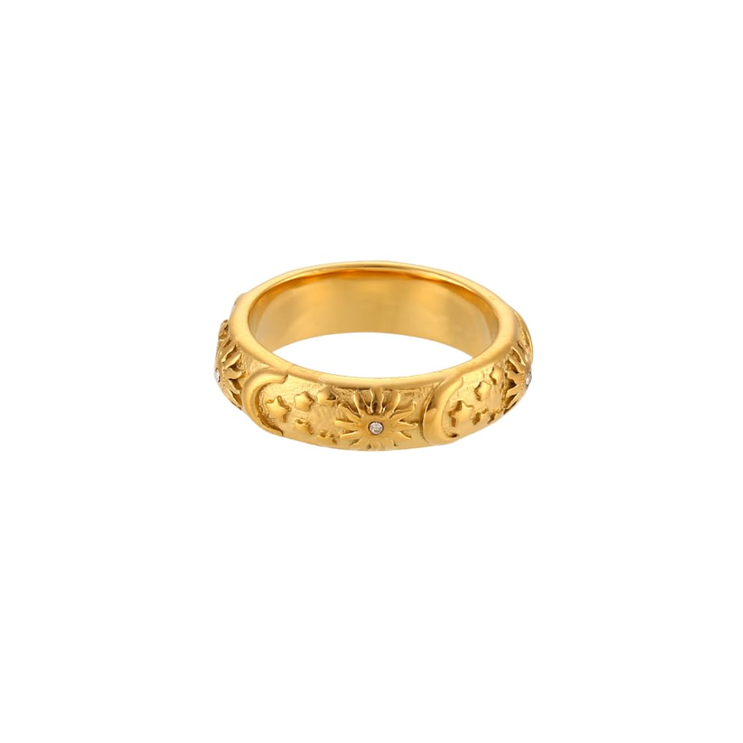 STUD: Shop Till You Drop Celestial Star, Moon & Sun Ring-image-31