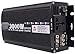 Inverter a onda sinusoidale modificata da 3000W,convertitore di tensione CC da 12 V/24 V/48V/60V a CA 220V con doppio display digitale e presa,per camper,camion,barca,campeggio,casa,furgone da usare