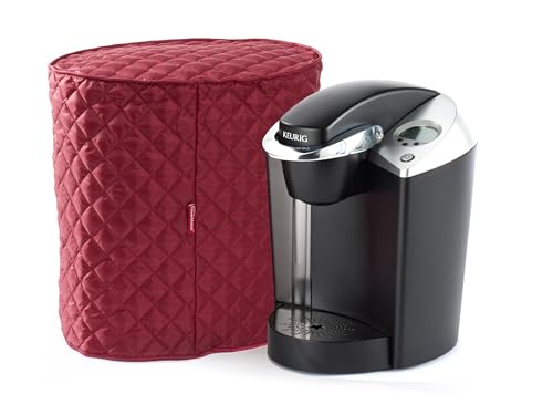 Image of Covermates Coffee Maker Cover, 15 inchW x 10 inchD x 15 inchH, Red