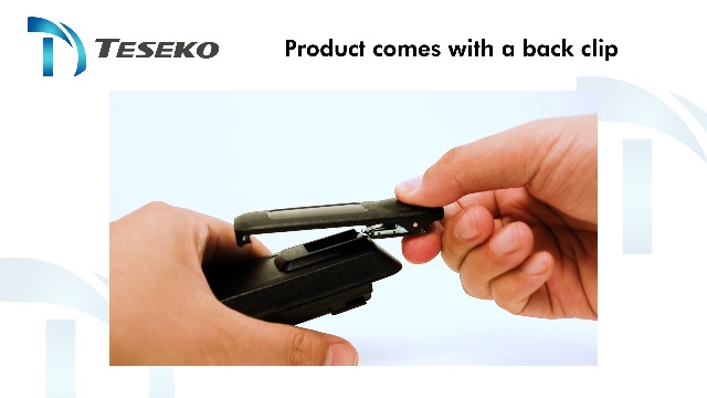 5-Pack Motorola Radio Batteries - 7.4V 2600mAh Li-ion Replacement For XPR Series With Belt Clips