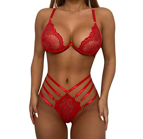 Lingerie érotique en dentelle fine pour femme parée de séduction