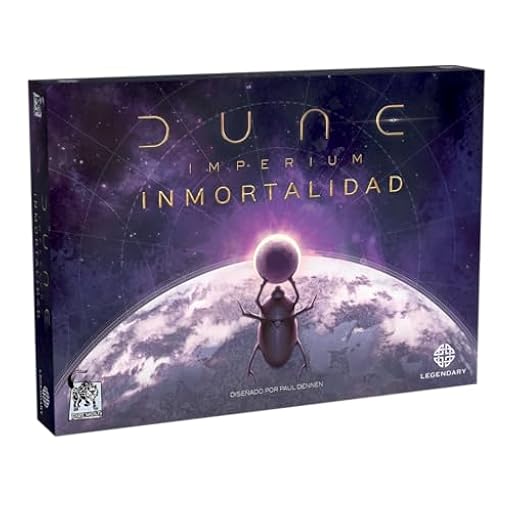 Dire Wolf Digital | Dune Imperium: Immortality | Expansión | Juego de Mesa de Estrategia | A Partir de 13 Años | De 1 a 4 Jugadores | 1-2 Horas por Partida | Español | Ya disponible en tu tienda friki favorita! En mundofriki.es!