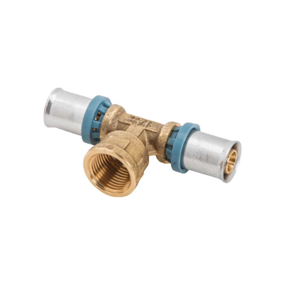 RACCORDO A PRESSARE UNIVERSALE A T FEM. 32X1 Cod. UNI4007320004001 Pezzi per scatola 8