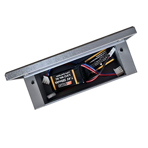 Image of Truck Bed Battery Toolbox Upgrade Parts For Fms K10 / Eazyrc Glacier 1 /18 Rc Crawler Pickup Truck, Kids, Red