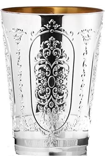 Nicole Fantini Decor Kiddush/kiddish Cup - Premium Quality Wine Cup - Ideal for Passover & All Jewish Holidays - Disposable Plastic Cups - 20 Counts (5Oz)