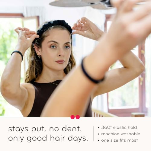 Image of KOOSHOO Head-Band for Men and Women - Durable, Plant-Based Hair Accessory - Versatile Sports Sweatband - Elastic Thick Sweat Band for Women & Men - Great for Running, Yoga, Exercise, etc