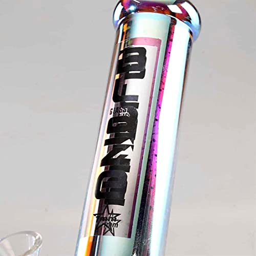 Blaze Glass Flashy Icebong mit LED-Licht Glasbong Wasserpfeife 390 mm Hoch/Schliff: NS 19 / ∅ 50 mm - 420QUEENZ Bong… – Bild 3