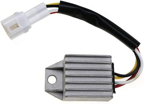 Voltage Regulator Rectifier compatible with KTM EXC MXC SMC XC XCW 125 200 250 300 400 450 525 530 660 Yamaha Badger Breeze Raptor Grizzly 1997-2017 80011034000 3GB-81960-10-00 5TH-81960-00-00