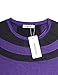 MOQIVGI Yoga Tops for Women with Short Sleeves Loose Fit Workout Running Clothing Polyester Wicking Activewear Purple Medium