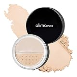 Alima Pure Matte Foundation Loose Mineral Powder Foundation Makeup, Loose Powder Makeup Oil Free Tal