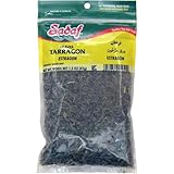 Sadaf Tarragon Leaves - Dried Tarragon Herb for Cooking and Food Seasoning - Natural, Vegetarian & Kosher - Estragon - 1.5 oz Resealable Bag