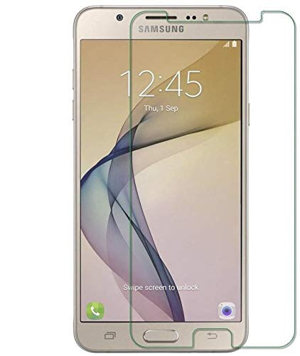 REY Protector de Pantalla para Samsung Galaxy J7 2017 / J7 Pro, Cristal Vidrio Templado Premium
