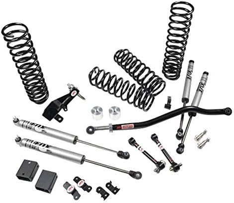 JKS Fits 07-18 for Jeep Jk J-Venture 4Dr 2.5In System W/Jspec Shocks JSPEC102K